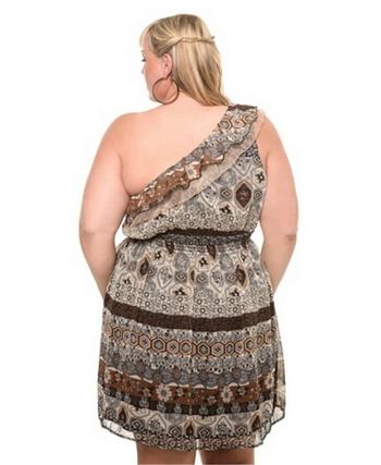 vestidos cortos estampados