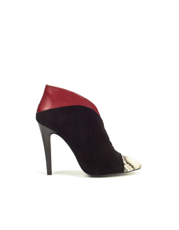 zapatos de dos colores