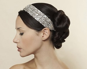 bandas brillantes para novias