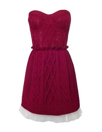 vestidos con escote profundo