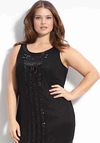 trajes brillantes gorditas