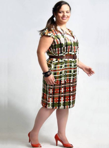 trajes brillantes gorditas