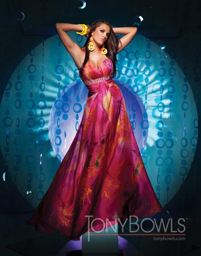 vestidos matizados de fiesta
