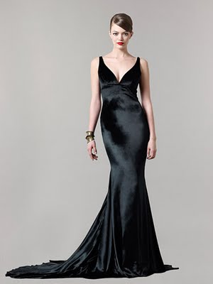 vestidos estrappless negros