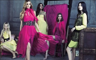 vestidos fucsia de moda