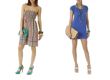 vestidos con tiritas de verano