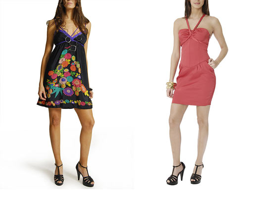 vestidos con tiritas de verano