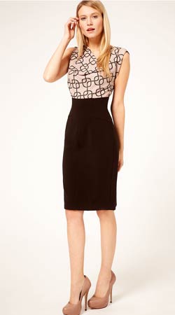 vestidos negros de encaje