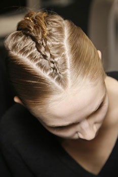 peinados casuales con trenzas