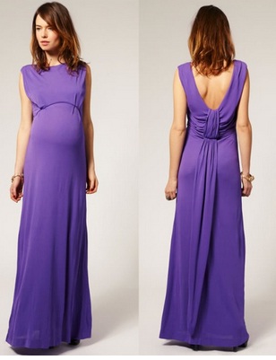 vestidos largos embarazadas