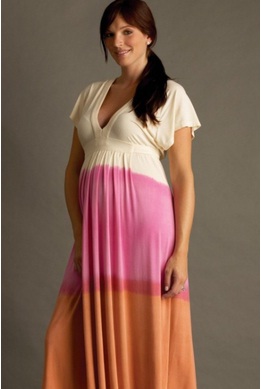 vestidos largos embarazadas