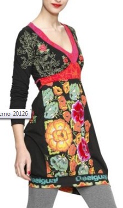 vestidos de colores oscuros