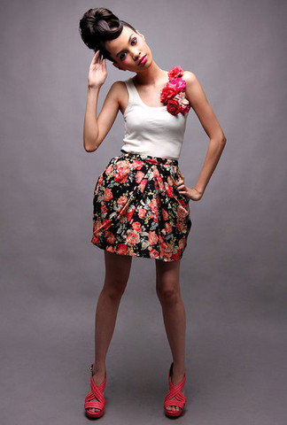 blusas estampados con flores
