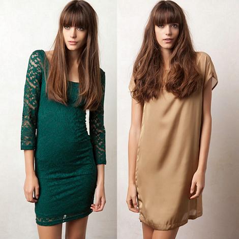 blusas y vestidos maternos