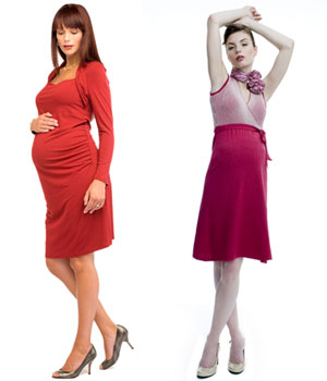 vestidos de colores para embarazadas