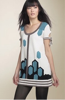 vestidos casuales manga larga