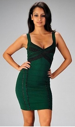 vestidos verdes