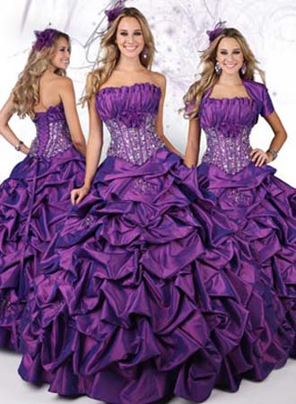 vestidos pomposos de quince