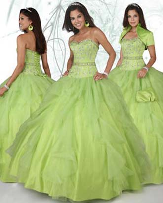 vestidos pomposos de quince