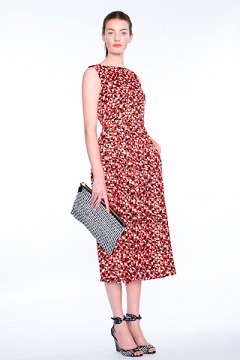 vestidos casuales con estampados de flores