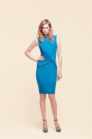 vestidos cortos azules