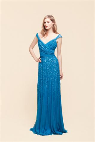 vestidos cortos azules