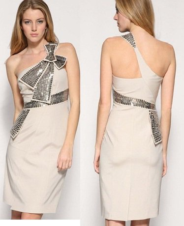 vestidos dorados de moda