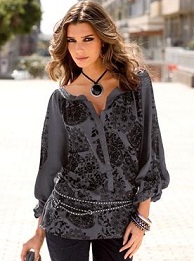 blusas sueltas modernas