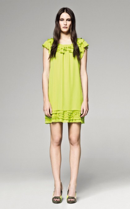 vestidos casuales de colores