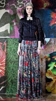 vestidos muy coloridos