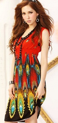 vestidos floreados
