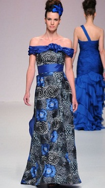 vestidos plateados