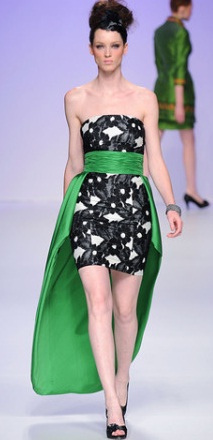 vestidos plateados