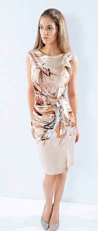 vestidos combinados de colores