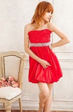 vestidos de gala cortos