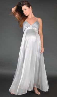 vestidos brillantes embarazadas