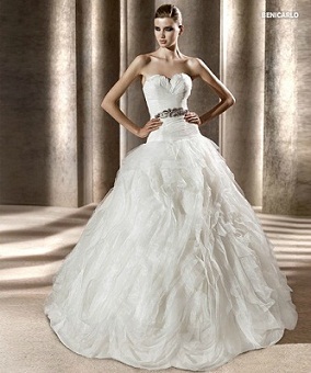 vestidos sencillos de novia