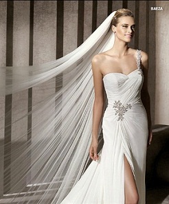 vestidos sencillos de novia