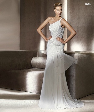 vestidos sencillos de novia