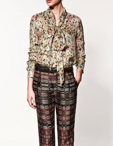 blusas manga tres cuartos