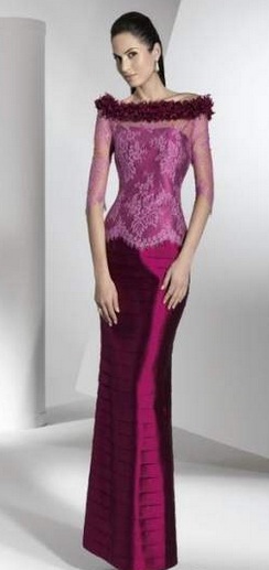 trajes elegantes madrinas