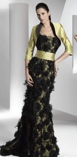 trajes elegantes madrinas