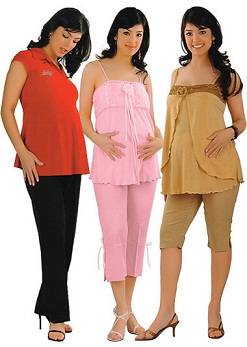 ropa casual de maternidad