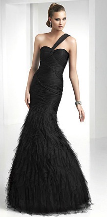 trajes vaporosos de noche