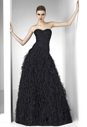 trajes vaporosos de noche