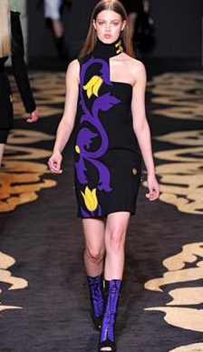 vestidos de colores llamativos