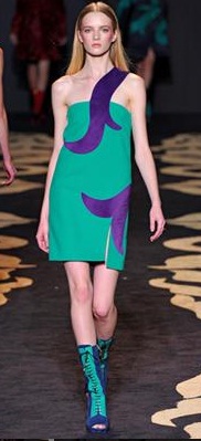 vestidos de colores llamativos