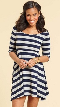 vestidos manga corta