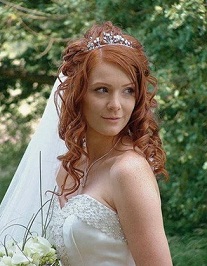 peinados sueltos de novia