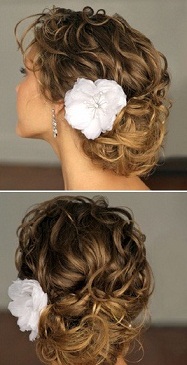 peinados sueltos de novia